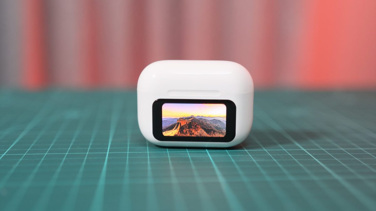 Airpod Pro 2 Generation with Touch Screen Display (White) - Image 3