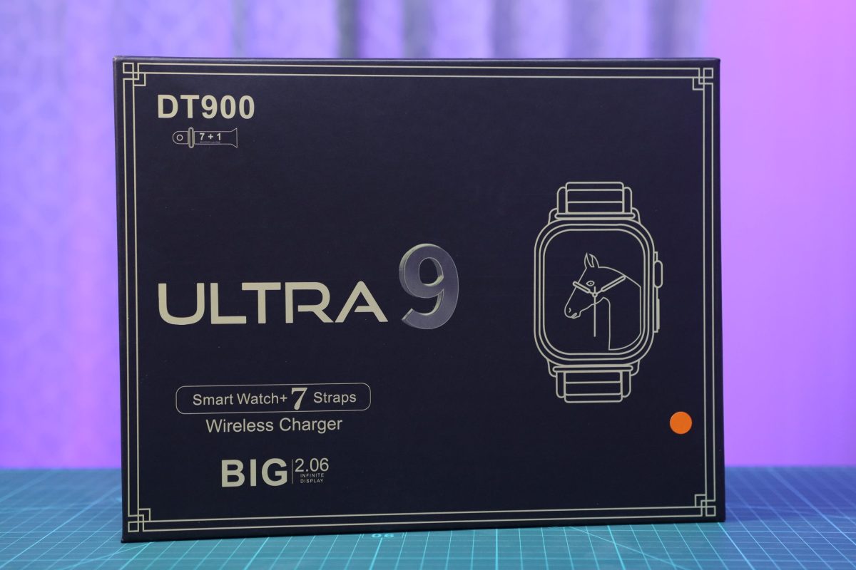 DT900 ULTRA 9 Smart Watch With 7 Straps - Image 3