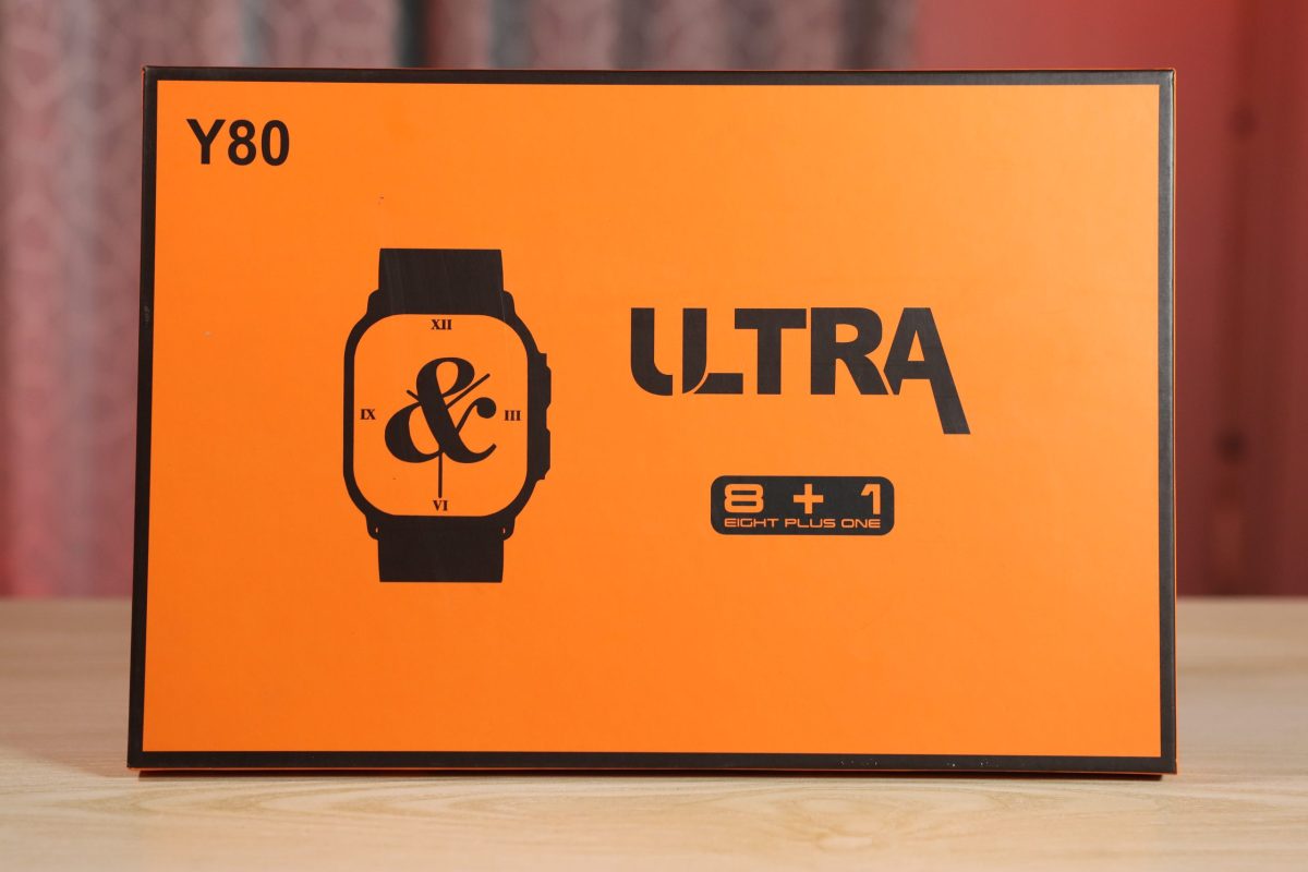 Y80 Ultra Smartwatch With 8 Strap - Image 2