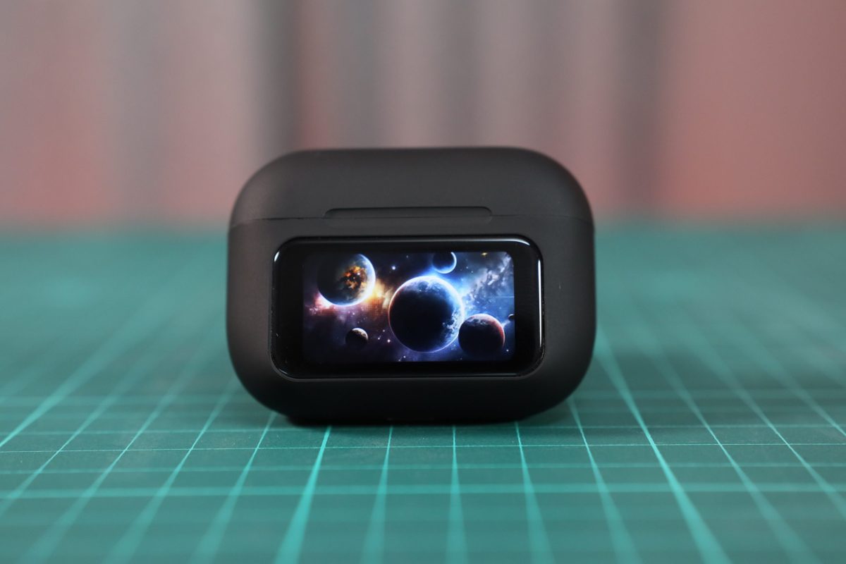Airpod Pro 2 Generation with Touch Screen Display (Black) - Image 2