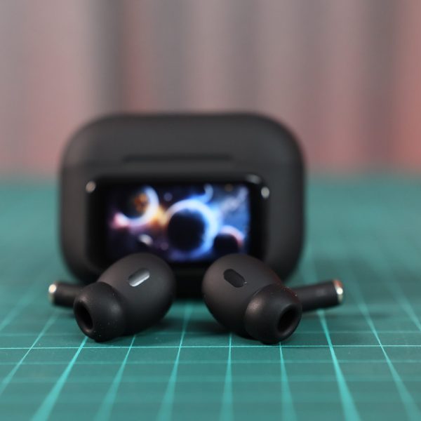 Airpod Pro 2 Generation with Touch Screen Display (Black)
